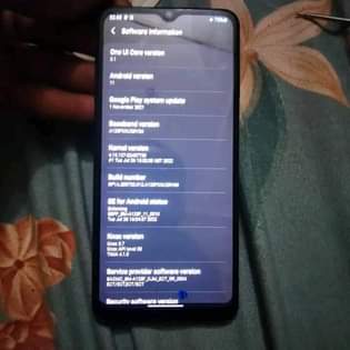 A picture of Samsung galaxy a12