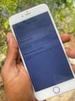 A picture of IPhone 6plus Internal storage 64gb Bh100 Haina fingerprint 195k Hakuna