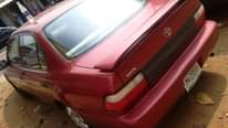 A picture of Nigeria Used Toyota Corolla 1996 Model For 620 000 interesting