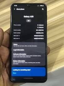 A picture of SIMU AINA YA SAMSUNG A50 gb 128
