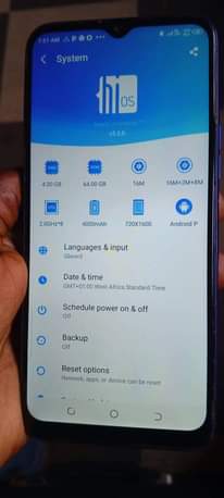 A picture of TECNO CAMON 12