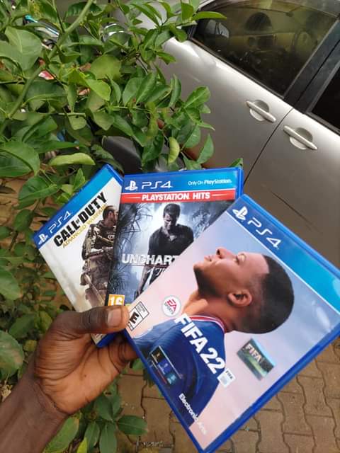 A picture of Ps4 games