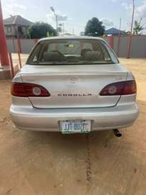 A picture of Toyota Corolla 2001 okerejuowore