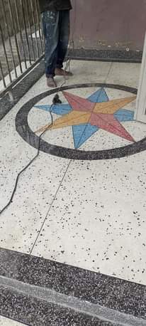 A picture of Terrazo works