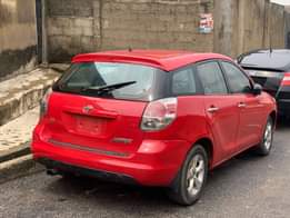 A picture of Used Toyota matrix 2005 model Painted neatly on first body