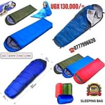 A picture of Tents Sleeping bags and Air mattresses