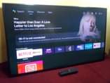 A picture of UK used Cello 43 inches Android TV and Remote