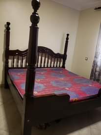 A picture of 6 6 bed and matress and sofa chair