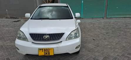 A picture of Toyota harrier new model nauza million 17 tu njoo na