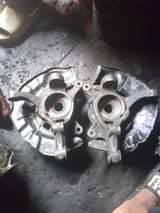 A picture of Sienna 2005 2006 front hub s and shock direct toks