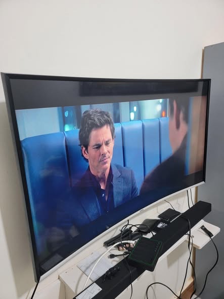 A picture of Samsung Curved smart tv 50