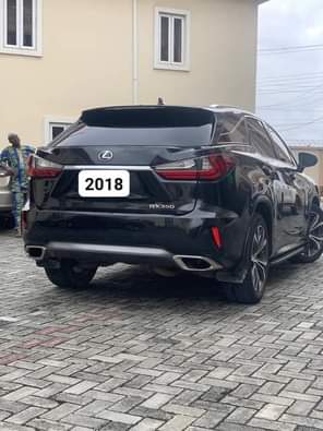 A picture of Kelly Automobiles NIGERIA USE TOKUNBO STANDARD LEXUS RX350 YEARS 2018