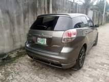 A picture of 2008 model Toyota matrix highest grade Everything is working perfectly