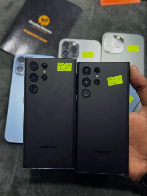 A picture of S22 ultra 512Gb