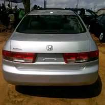 A picture of TOKUNBO HONDA ACCORD YEAR MODEL 2005 TRANSMISSION Automatic CONDITION Buy