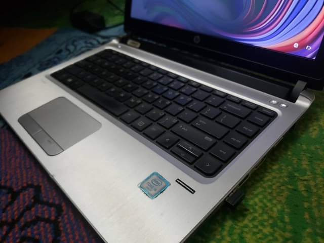 A picture of HP Pro book RAM 12 GB Storage 500 GB core