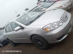 A picture of Highest grade 03 04 model Toyota Corolla everything is intact