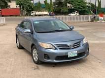 A picture of Toyota Corolla 2012. First body