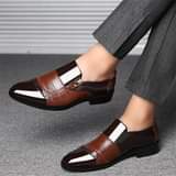 A picture of Waanzilish Men s Official Leather Shoes Pu Leather Shoes Dress