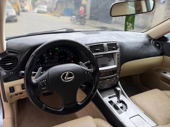 A picture of Foreign used Lexus is250 2008 model Total Accident free July