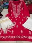 A picture of cotton kurti with lycra