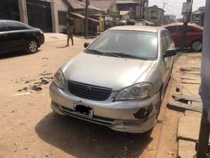 A picture of Toyota corrola 2004 sport Engine and body need little attention