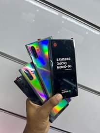A picture of Samsung note 10 5G Ram12 gb256 Maeneo magomen mapipa dsm