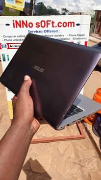 A picture of Asus laptop i3 with 500gb 4gb ram on sell at