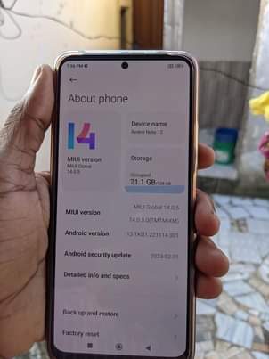 A picture of Redmi Note 12
