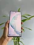A picture of Samsung Galaxy Note 10 plus crek kidogo hazna madhara
