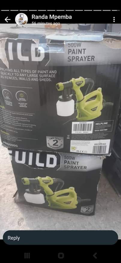 A picture of Paint spray