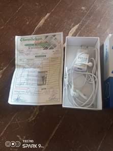 A picture of Used Camon 20 pro for sale Reciept carton charger and