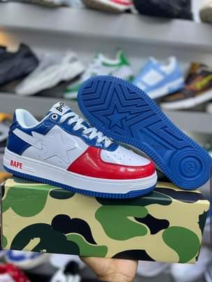 A picture of Bape shoes