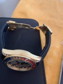 A picture of barely used wrist watch