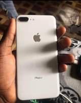 A picture of iPhone 8plus for sell or swapping with a good neated