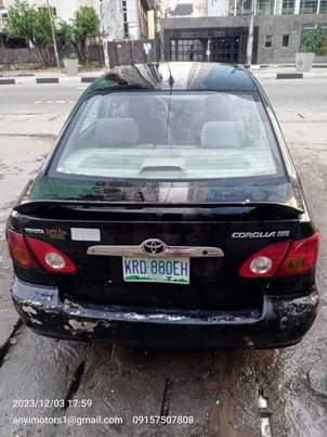A picture of 2004 Toyota Corolla 1 4 First body