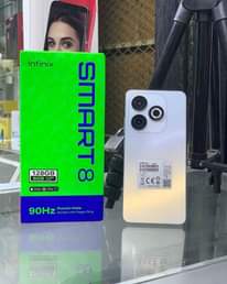 A picture of Infinix smart 8 at 280k call on 0753430863