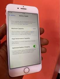 A picture of Iphone 7g 128gb