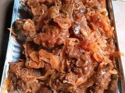 A picture of Spicy Roasted or fried pork