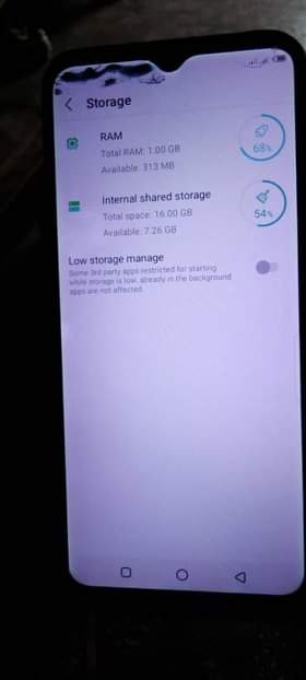 A picture of Infinix smart 4