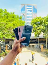 A picture of used mobile phones