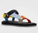A picture of Male and female slippers and shoes