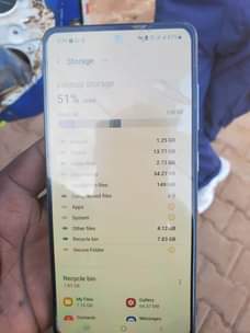 A picture of Samsung Galaxy A51