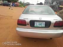 A picture of Honda civic tokunbo standard