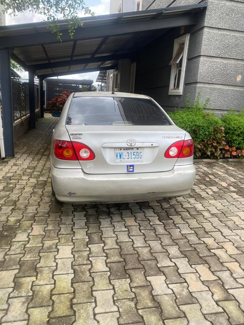 A picture of Toyota Corolla 2004 everything blessed ac freezing first body GOING