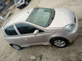 A picture of TOYOTA VITZ. ON SELE YEAR 2004 FULL OPTIONAL PRICE 7.2