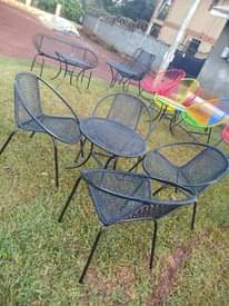 A picture of Chairs tables sunbeds etc