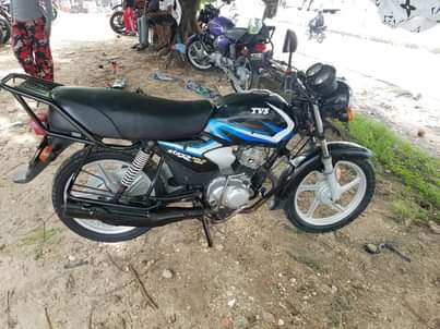 A picture of TVS 125
