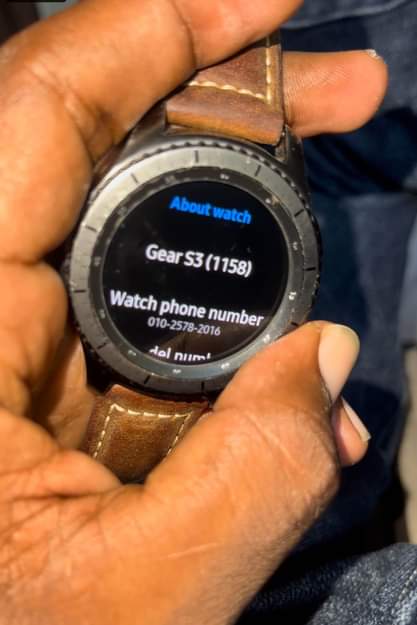 A picture of Galaxy Watch