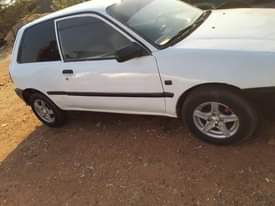 A picture of Toyota Corolla starlet one door manual
